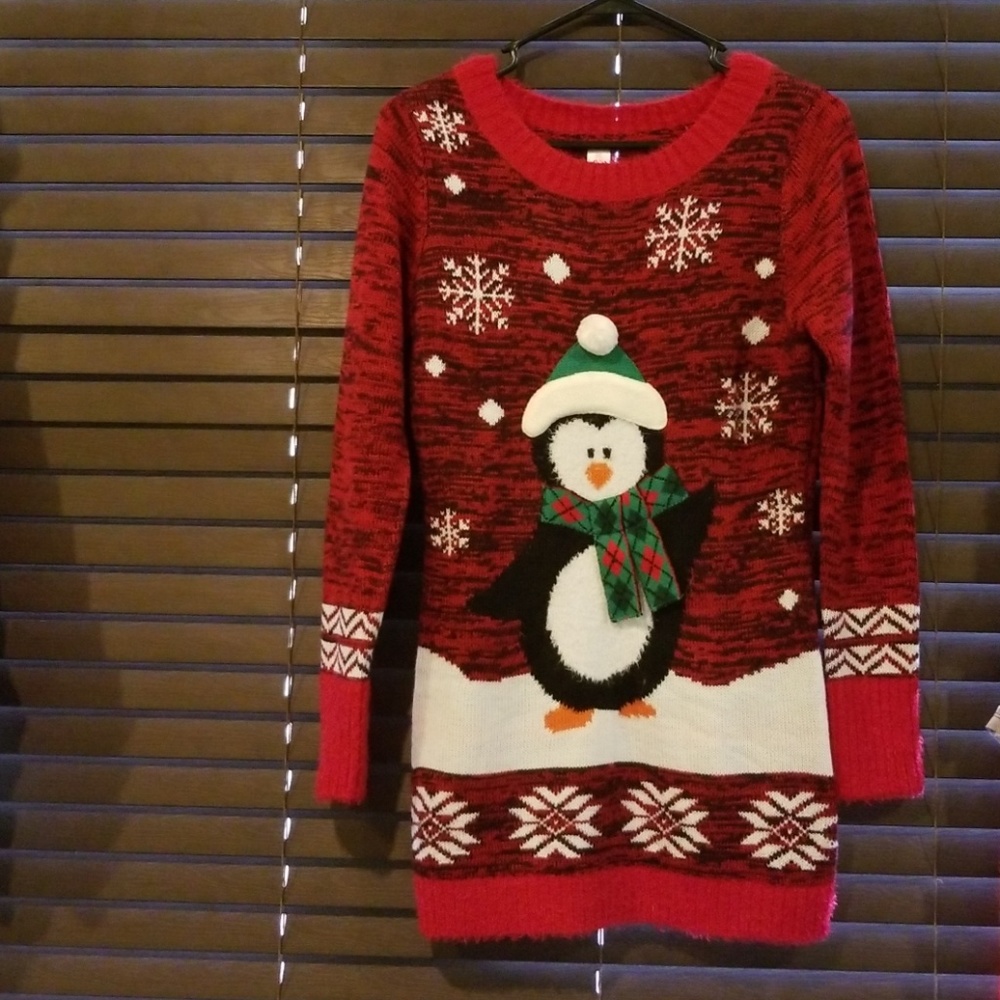 Christmas sweater dress